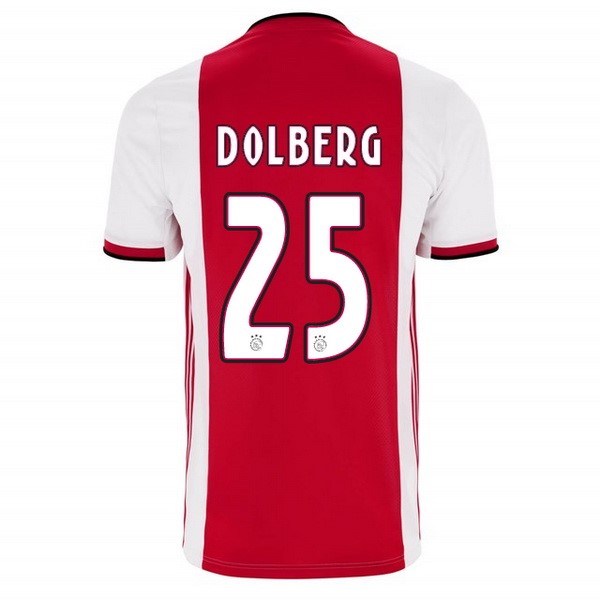 Camiseta Ajax Primera equipación Dolberg 2019-2020 Rojo